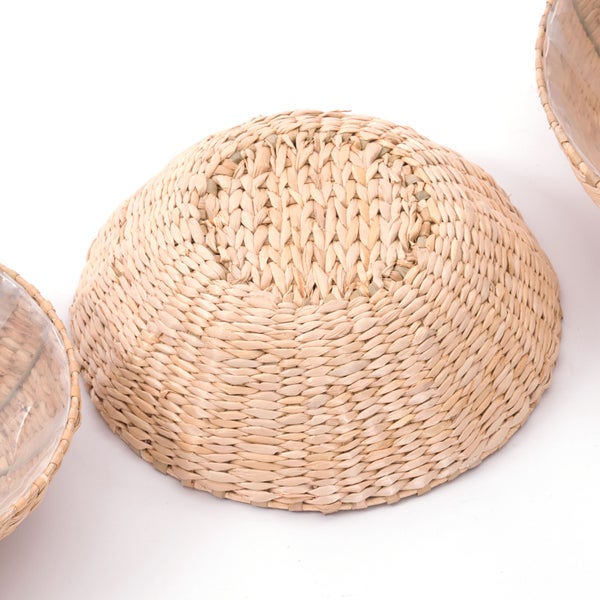 Korb-Set Kayla 3-teilig verschiedene Größen, wasserdicht naturfarben