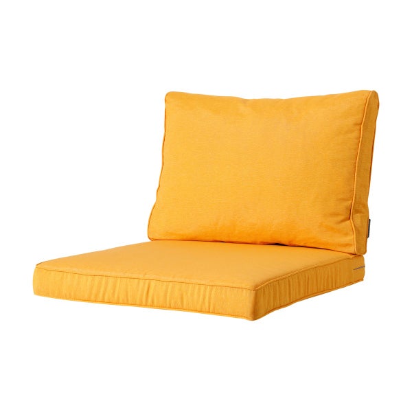 Lounge-Rückenkissen Panama golden glow - Ca. 40x60 cm - 2er-Set