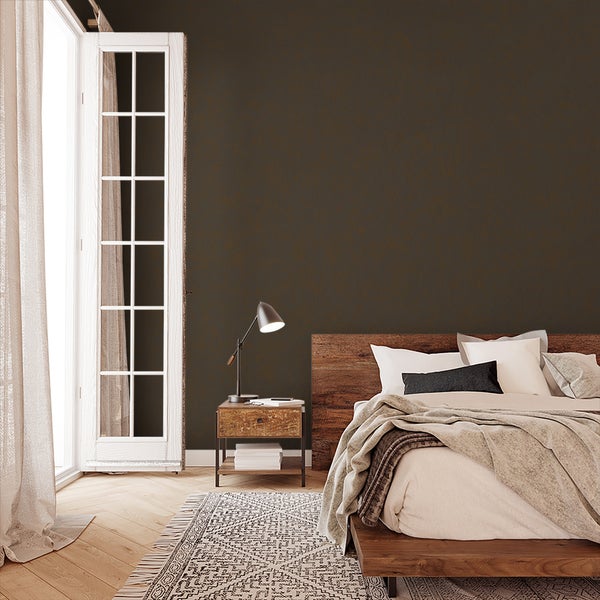 Tapete Gold Braun Struktur Modern für Wohnzimmer Schlafzimmer Küche MADE IN GERMANY 10,05 x 0,53m