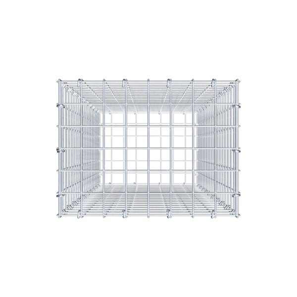 Gabione 100 cm x 40 cm x 30 cm (L x H x T), Maschenweite 5 cm x 5 cm, C-Ring