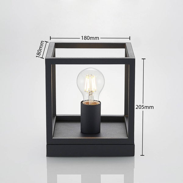 Lindby Deckenlampe Meron (Modern) in Schwarz aus Metall (1 flammig, E27) - Deckenleuchte Lampe Wohnzimmerleuchte
