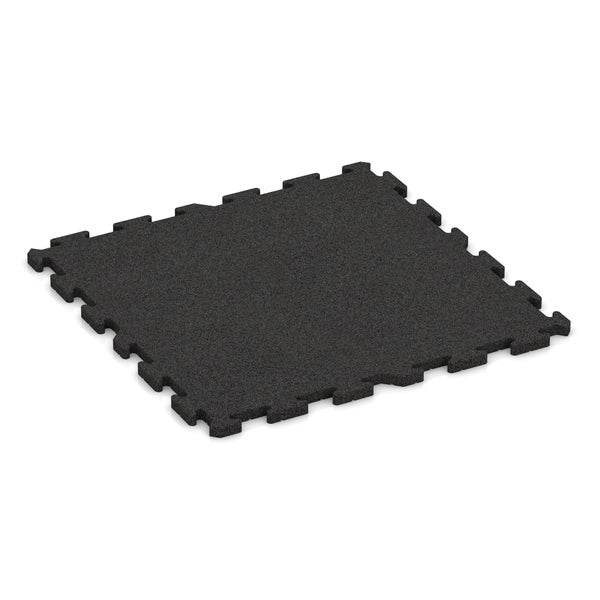 Fitness-Bodenschutzmatte – rutschfeste Sportmatte TZ - 1000x1000x30 mm - Anthrazit | Fitnessmatte Fallschutzmatte | rutschfest gelenkschonend | schalldämmend | WARCO