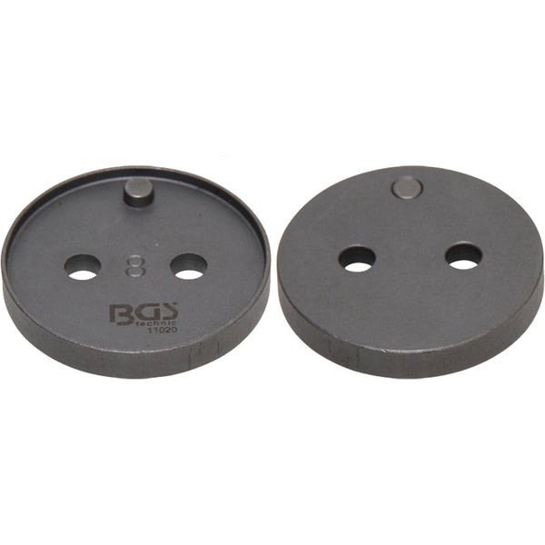 Zwei BGS Scheiben für Bremskolbenrückstellung
