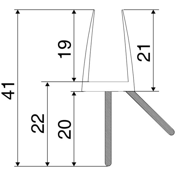 Premium Duschtür Dichtung 2 x 100 cm Mit verlängerten Gummilippe für trockenen Boden im Bad - Glastür Duschdichtung für 6mm Glasdicke 20mm