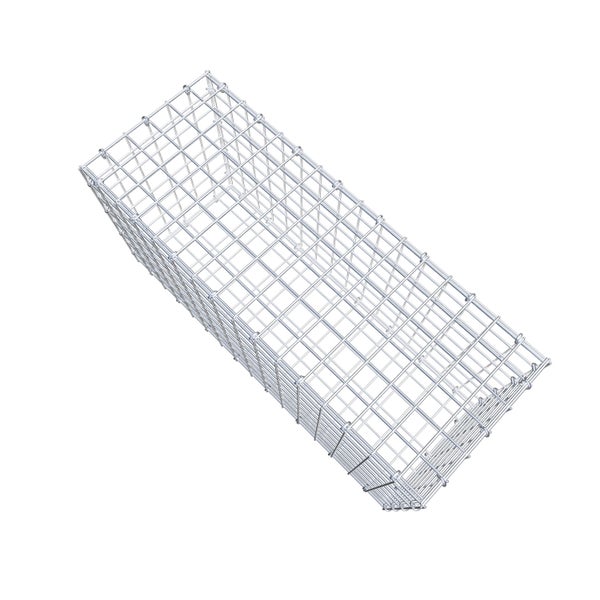 Gabione 80 cm x 40 cm x 30 cm (L x H x T), Maschenweite 5 cm x 5 cm, C-Ring