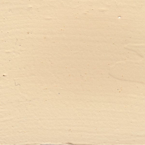 Nahaufnahme einer beigen Wandfarbe