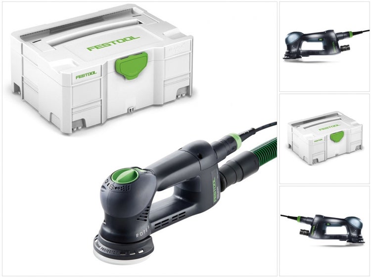 Festool RO 90 DX FEQ-Plus ROTEX Getriebe Exzenterschleifer 400W 3mm Hub ( 571819 ) im Systainer