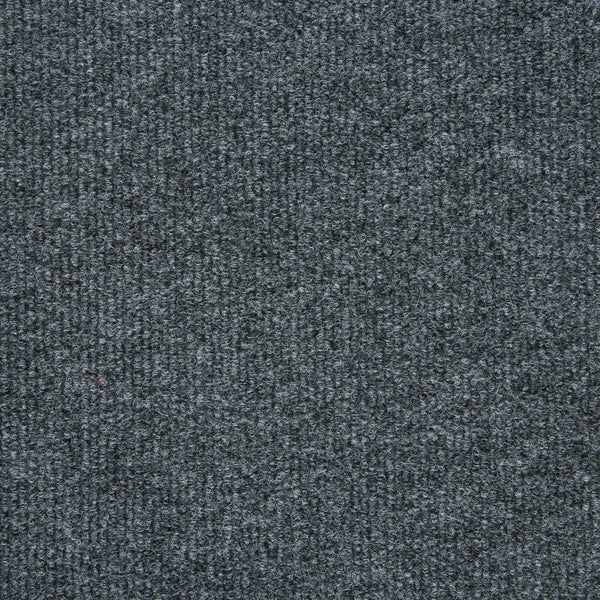 Nadelvlies Teppich Fliesen grau Selbstliegende Teppichfliesen in 50x50 cm aus Nadelfilz Schatex Teppichbodenfliesen dunkelgrau ideal für Büro