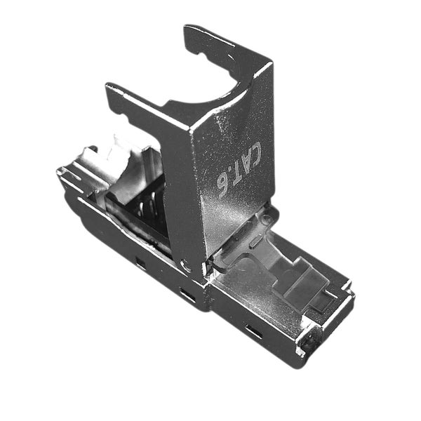 ProfiPatch feldkonfektionierbarer Stecker RJ45 Cat.6 250MHz AWG22-27 geschirmt werkzeuglos