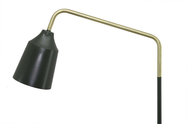 Minimalistische Stehlampe in Grün, Skandinavisches Design Modern 160 cm | Wohnzimmer Esszimmer Leuchte
