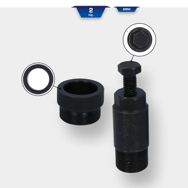 Innenlager Ausdrückwerkzeug mit Bolzen und Aufnahme