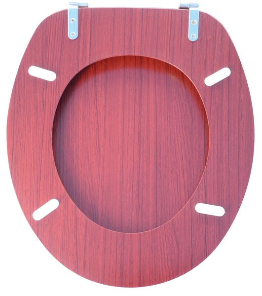 WC-Sitz Mahagoni