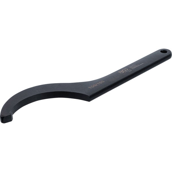 Wertstoffsammler aus Metall in Rot mit Einwurfklappe und schwarzem Griff.