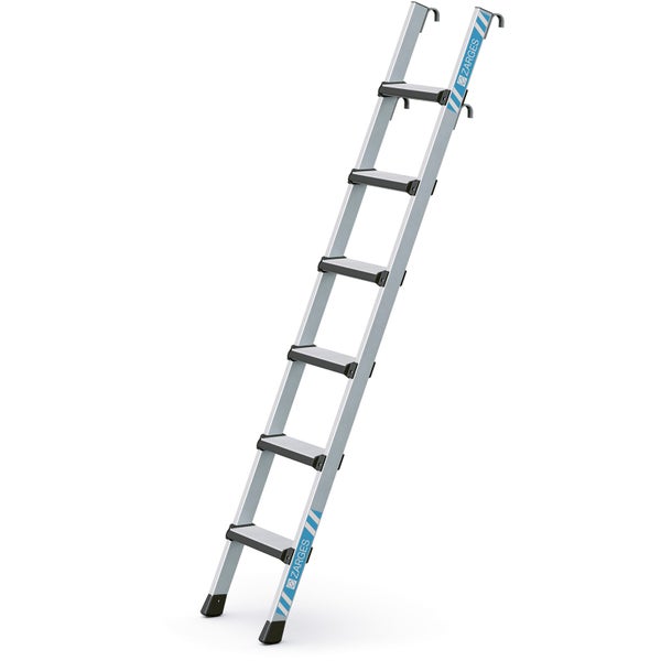 Aluminium Anlegeleiter mit sechs Sprossen