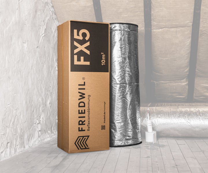 Friedwil FX5 Reflexionsdämmung im Karton und als Rolle