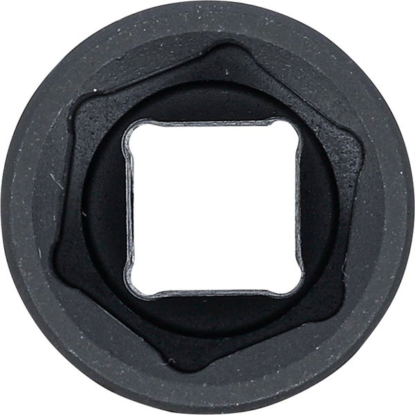 BGS Kraft-Steckschlüssel-Einsatz Sechskant Antrieb Innenvierkant 12,5 mm (1/2) SW 22 mm - 5222