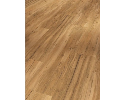 Nahaufnahme eines Laminatbodens mit Holzstruktur