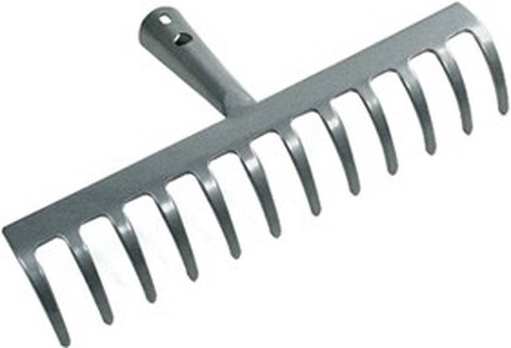 Metall Rechen ohne Stiel für den Garten