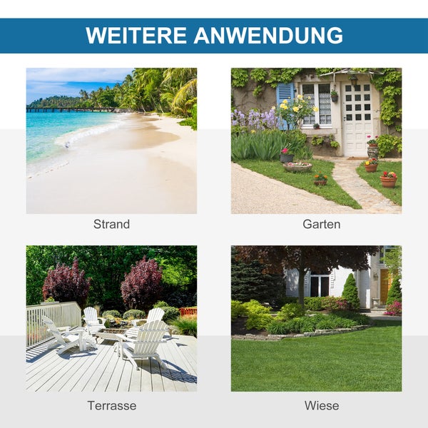 Detailansicht eines Teppichs mit Messlineal zur Dickenmessung.