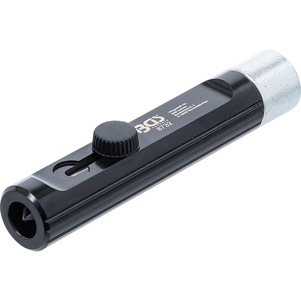 BGS Rohr-Entgrater in Blisterverpackung mit Spitze aus Schnellarbeitsstahl und schwarzem Griff, Modell 8732.