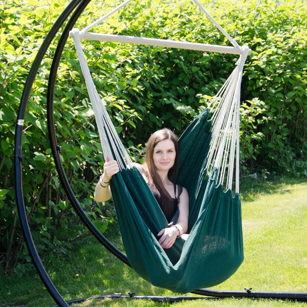 XXL Hängesessel Relaxsessel 185x130cm bis 150kg in Grün