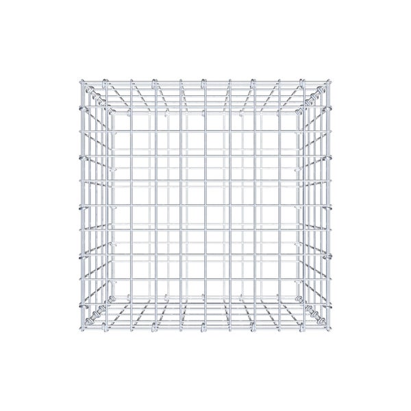Gabione 50 cm x 50 cm x 50 cm (L x H x T), Maschenweite 5 cm x 10 cm, C-Ring