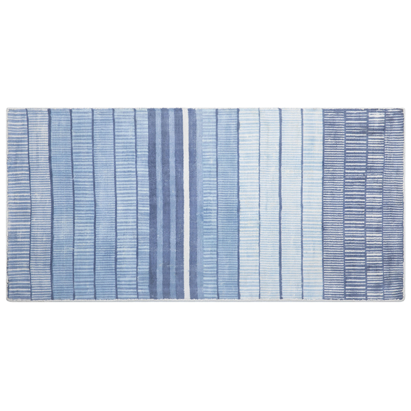 Teppich YARDERE Hellblau 80 x 150 cm Viskose
