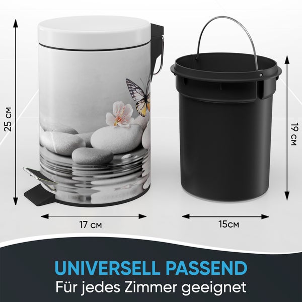 Sanilo Kosmetikeimer 3L mit Absenkautomatik Vanesa
