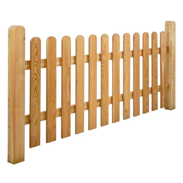 Holzzaun aus Fichtenholz