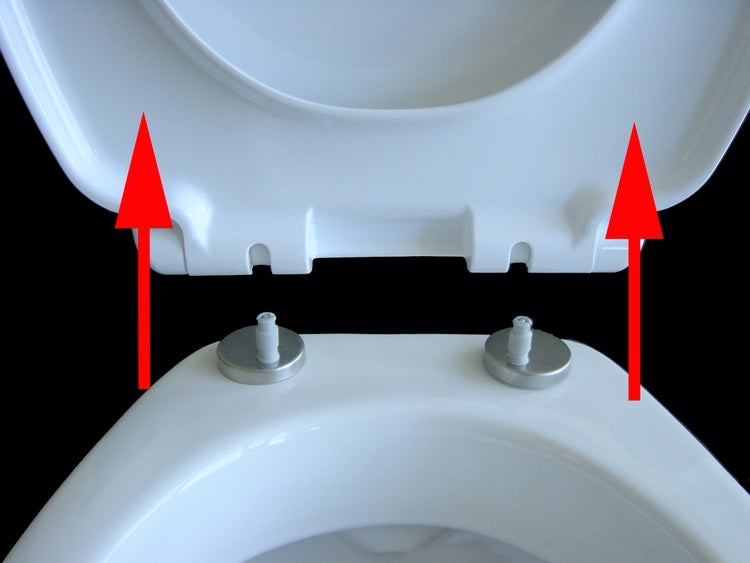 WC Sitz Rockabilly mit Absenkautomatik, zur Reinigung abnehmbar