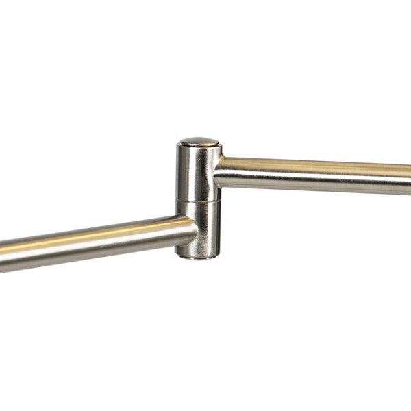 Detailaufnahme einer Handtuchstange aus Metall