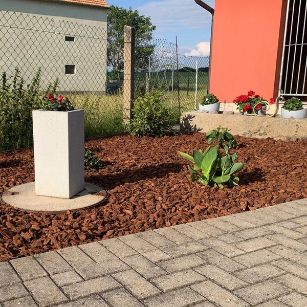 Galamio Rindenmulch Pinie Deko 60l x 26 Sack 1560l Palette