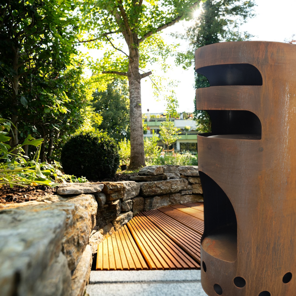 Pizzaofen Corten