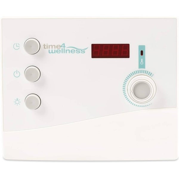 Sauna-Set EOS 34.A 6 kW Saunaofen mit Steuerung Sentiotec K2 und Steine time4wellness Edition