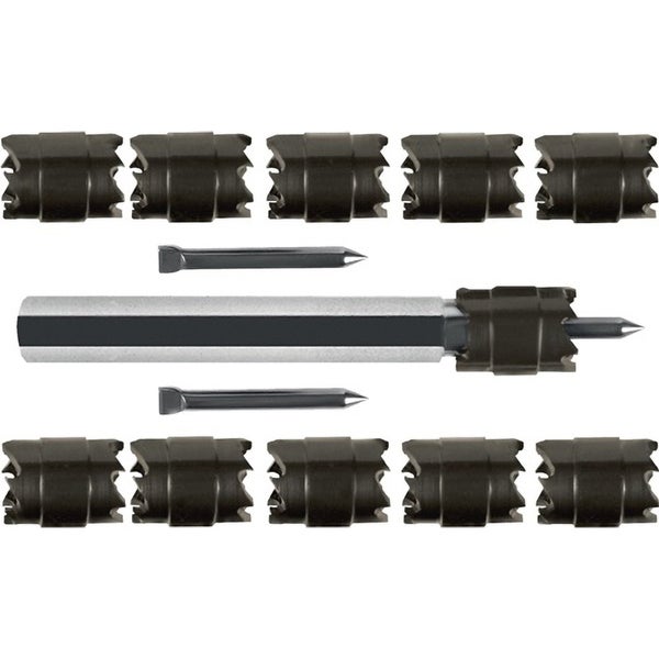 RUKO Schweißpunktfräsersatz Ø 10 mm HSS-G 13tlg. - 101104