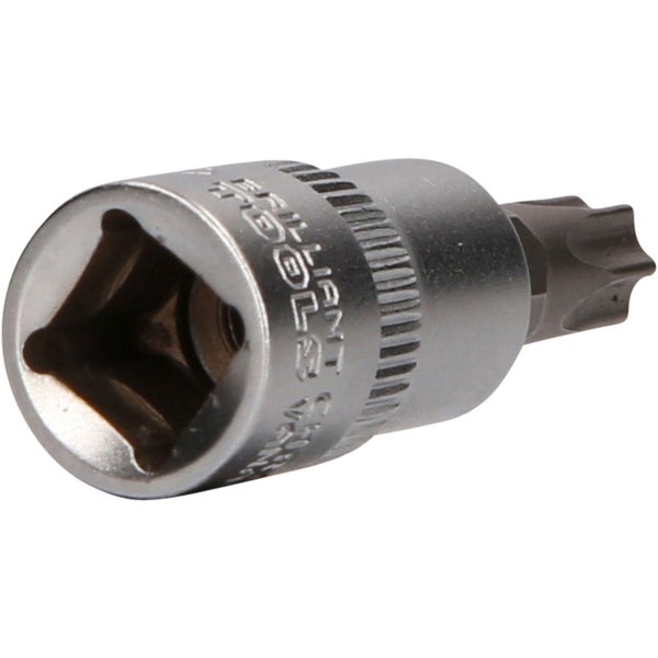 Brilliant Tools Steckschlüssel-Einsatz mit Innen-Torx Profil T45, 3/8 Zoll, 49 Millimeter