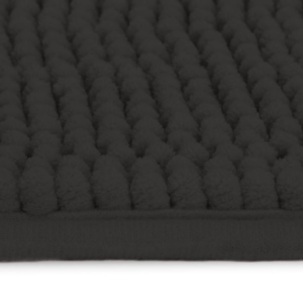 Detailaufnahme eines Badteppichs