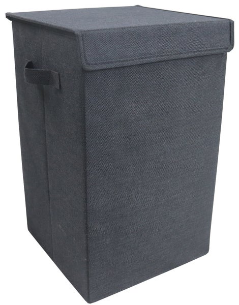 Wäschekorb Wäschebox Stoffbox mit Deckel Dreso M