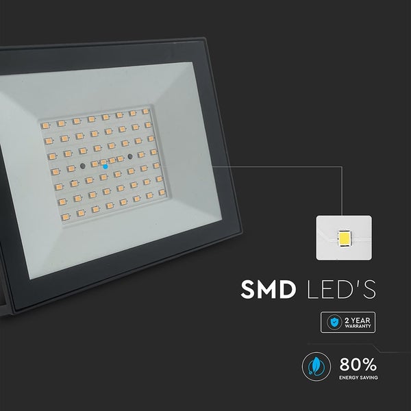 LED-Strahler mit SMD-LEDs, zwei Jahre Garantie und 80 Prozent Energieeinsparung