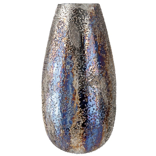 Vase GILDE Höhe 39 cm braun Metall