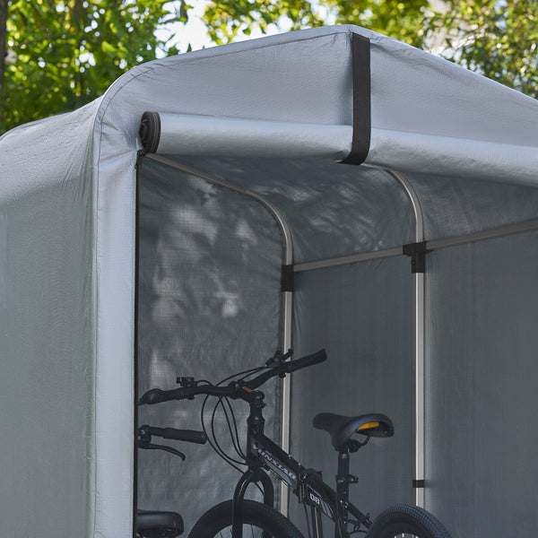 Fahrradgarage mit Fahrrad