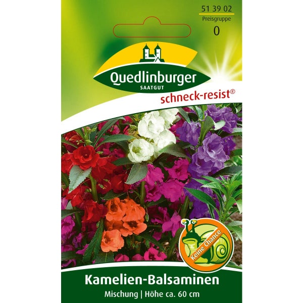 Kamelien-Balsamine Mischung Samen von Quedlinburger SAATGUT