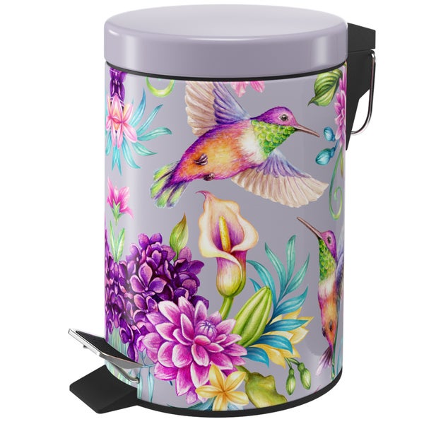 Sanilo Kosmetikeimer 3L mit Absenkautomatik Kolibri