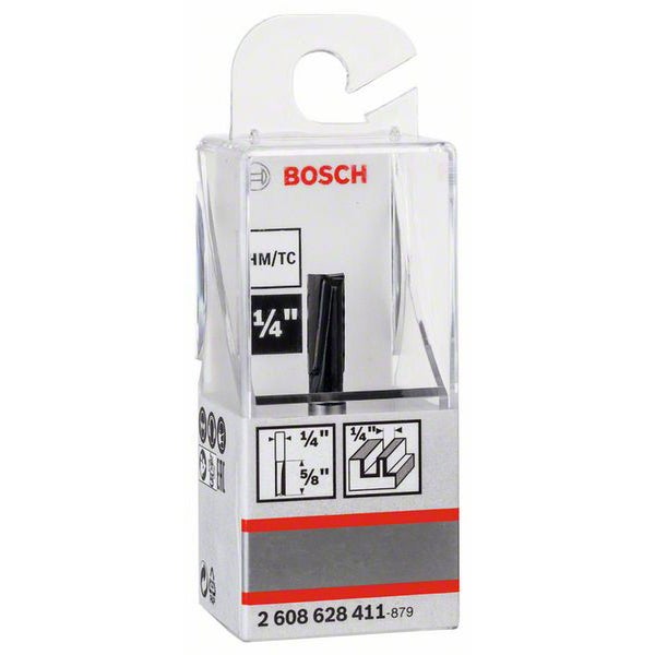 Bosch Nutfräser mit 6,35 mm Durchmesser in Verpackung