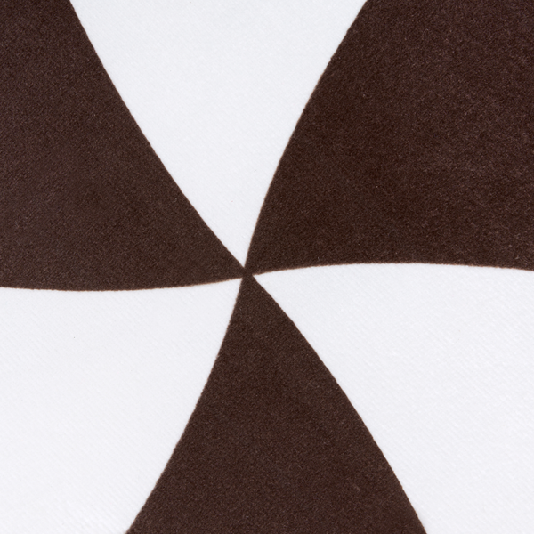 Stoffmuster mit geometrischem Wirbelmuster