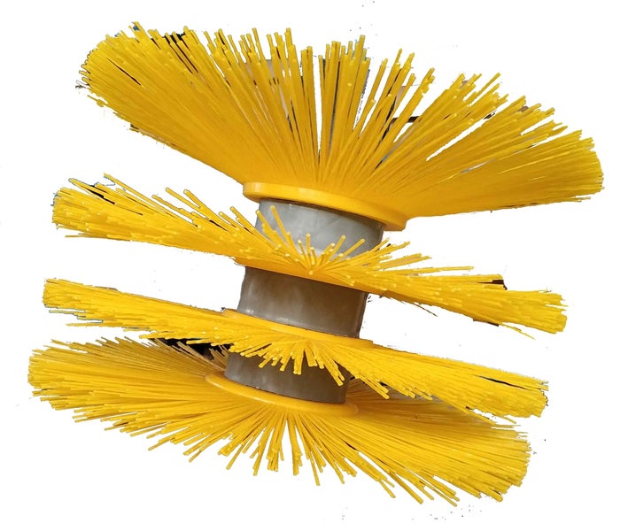 Kehrwalze mit Borsten