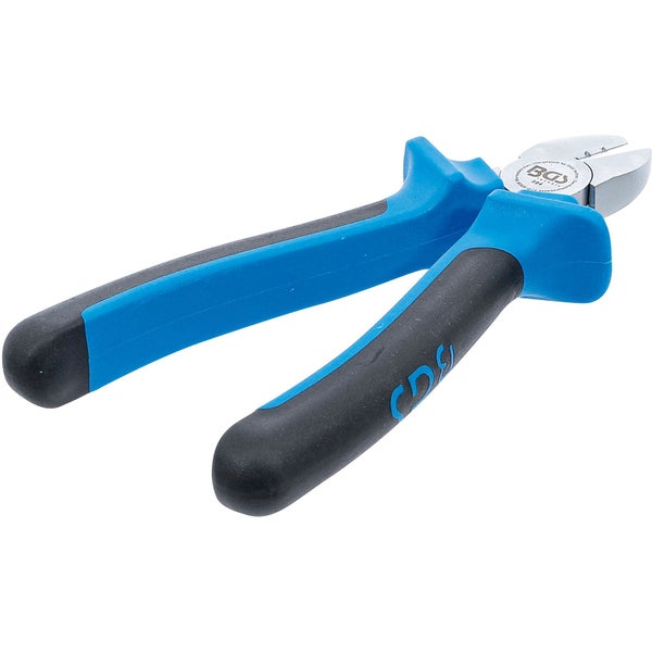 Seitenschneider mit blau-schwarzen Griffen