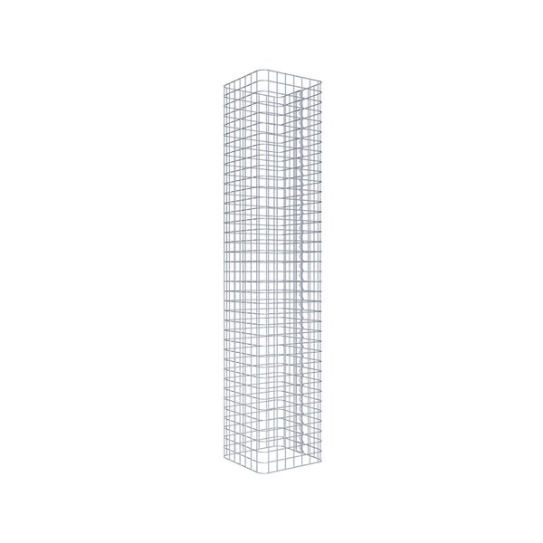 Gabionensäule 42 x 42 cm MW 5 x 5 cm eckig - Höhe: 1,90 m