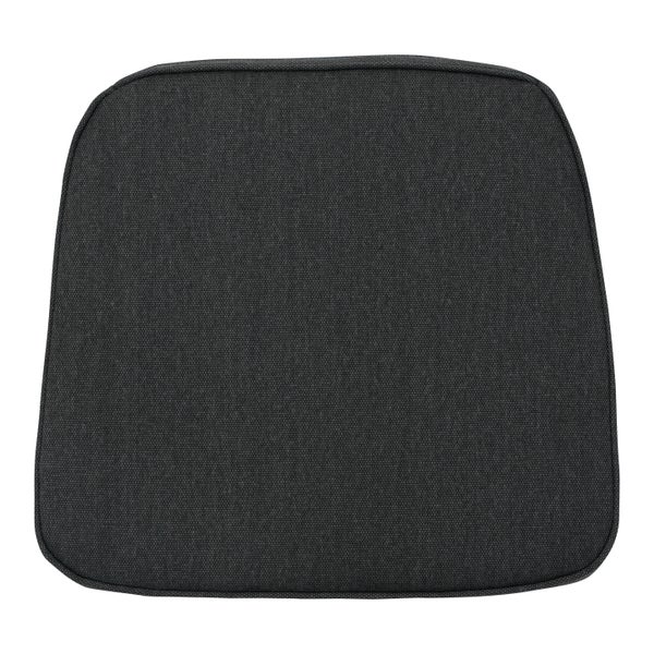 Sitzkissen Wicker Dunkelgrau Canvas Eco+ - Ca. 48x48 cm - 4er-Set
