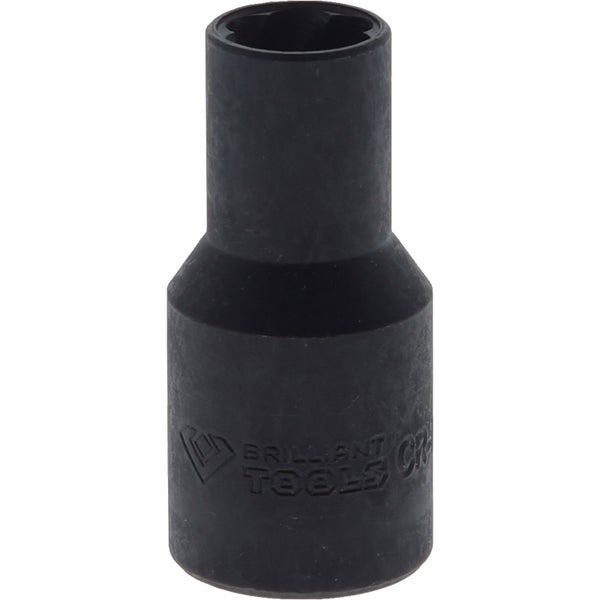 BRILLIANT TOOLS 1/2 Spiral-Profil-Stecknuss 11 mm - BT026002